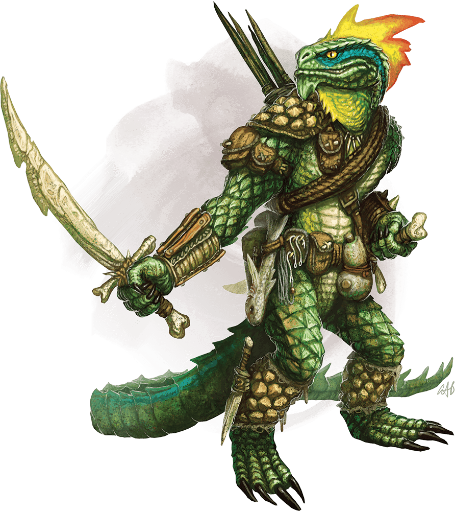 Людоящер (Lizardfolk) Людоящер (Lizardfolk)