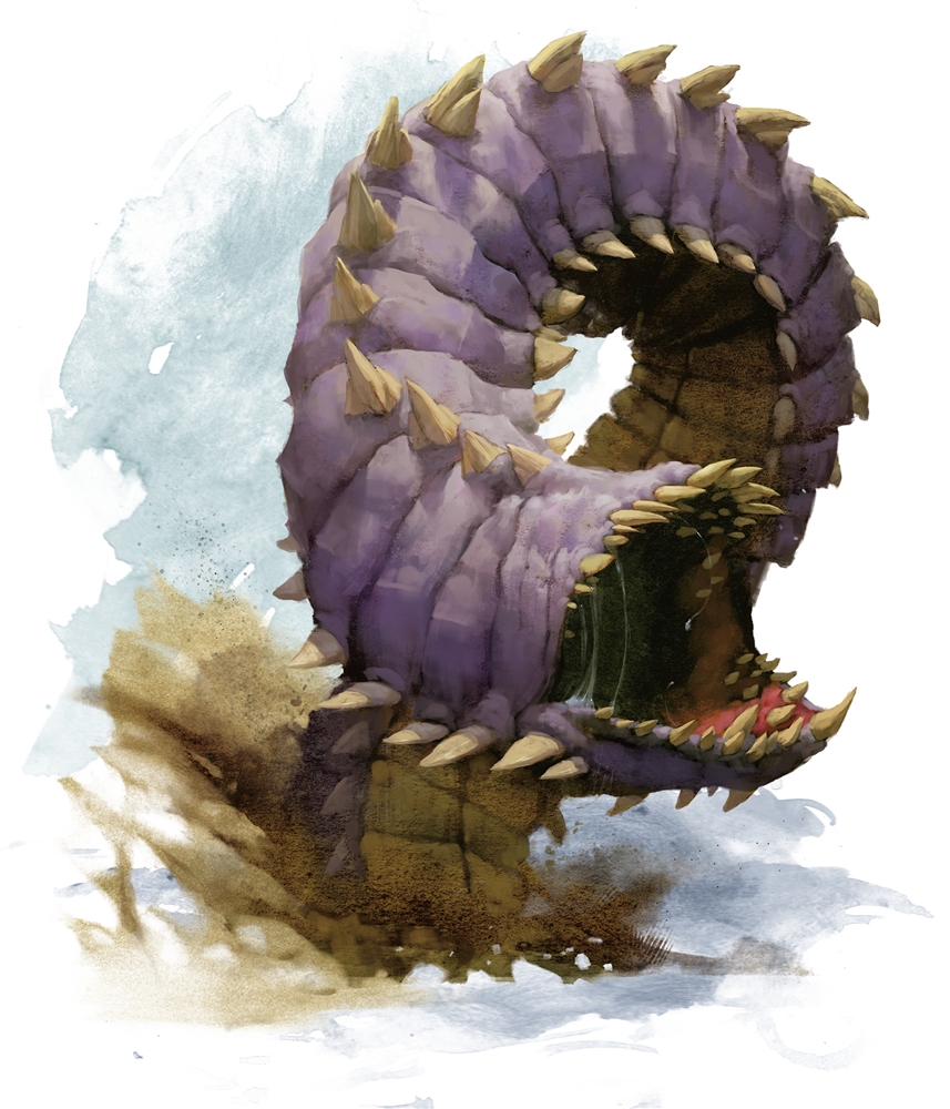 Лиловый червь (Purple Worm) Лиловый червь (Purple Worm)